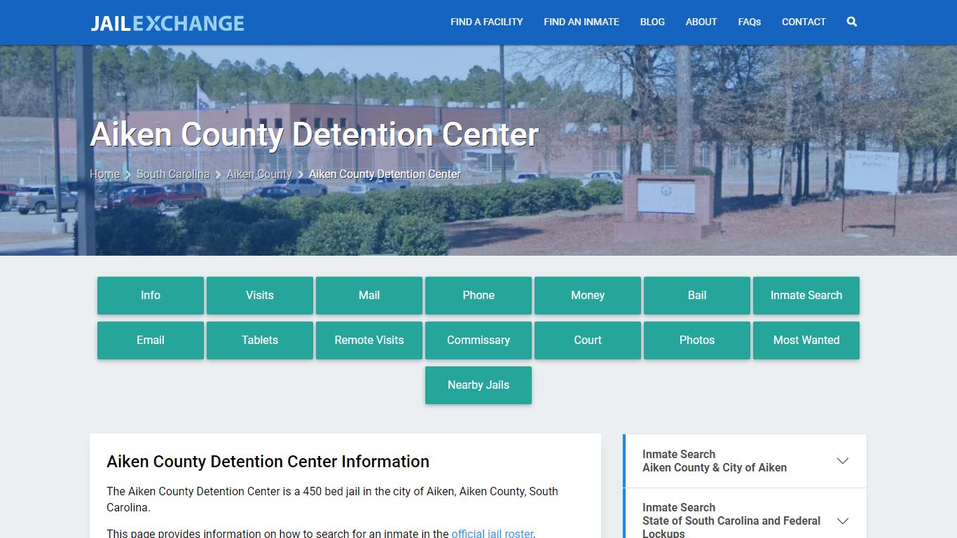 Aiken County Detention Center - Jail Exchange